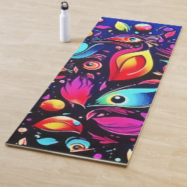 羽サイケデリック夢 ヨガマット