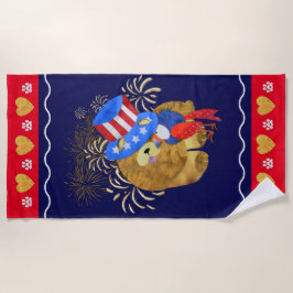 羽タオルのビーチ ビーチタオル