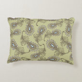 羽パターン アクセントクッション (裏面)