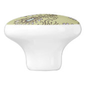 羽パターン セラミックノブ (側面)