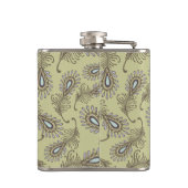 羽パターン フラスク (裏面)