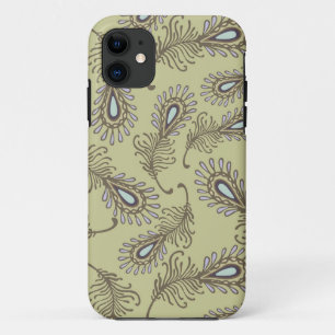 羽パターン iPhone 11 ケース