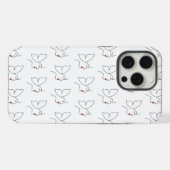 羽化 - 隠れた蝶 iPhoneケース (裏面横)