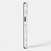 羽化 - 隠れた蝶 iPhoneケース (右側面)