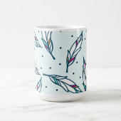 羽及び点のマグ コーヒーマグカップ (中央)