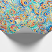 羽孔雀 ラッピングペーパー (角)