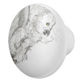 羽根さん立って！ セラミックノブ (右)