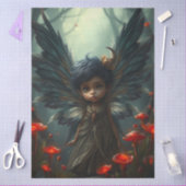  羽根のフェアリーファンタジー 薄葉紙 (クラフト)