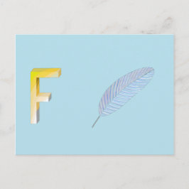 羽根カード ポストカード