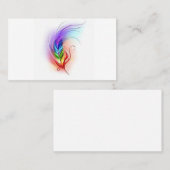 羽根カード 名刺 (正面/裏面)