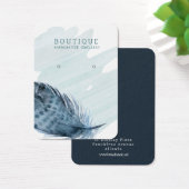 羽根付きブラシ付き水カラーイヤリングディスプレイ (デスク)