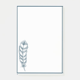 羽根形状ミニマルとモダンデザイン ポストイット