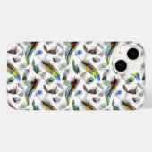 羽根水の色パターン Case-Mate iPhoneケース (裏面 (横))