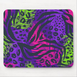 羽根/アニマルプリント マウスパッド