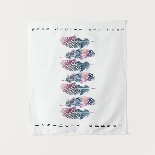 「羽根」 タペストリー (正面)