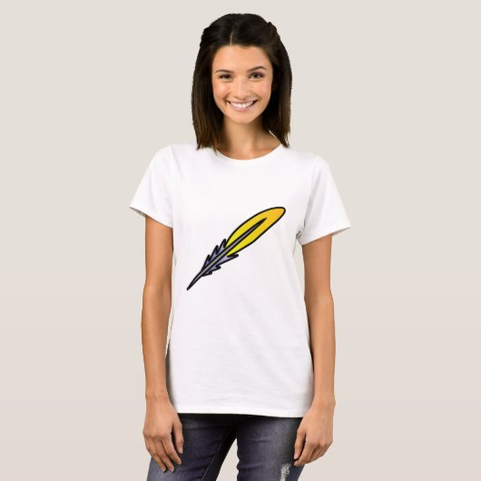 羽根 Tシャツ (正面フル)