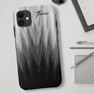 羽毛で覆われている  iPhone 11 ケース