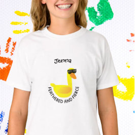 羽毛と勇猛 Tシャツ