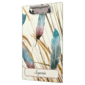 羽毛と草 クリップボード (左)