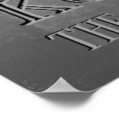 羽毛のあるヘビのククルカン ポスター (角)