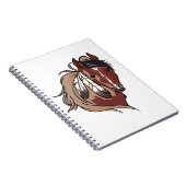羽毛のある馬 ノートブック (右側)