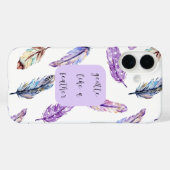 羽毛のように優しい Case-Mate iPhoneケース (裏面 (横))