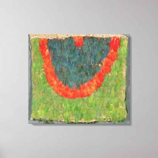 羽毛の付いた岬 キャンバスプリント (正面)