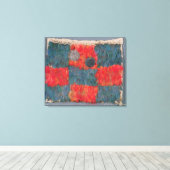 羽毛の付いた岬 キャンバスプリント (インサイチュ (ウッドフロア))