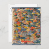 羽毛の付いた岬 ポストカード (正面/裏面)