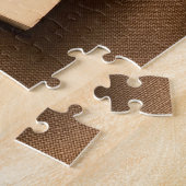 羽毛の付いた本 ジグソーパズル (側面)