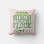 羽毛の傷 クッション (正面)