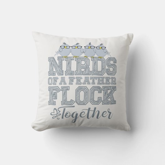 羽毛の傷 クッション (正面)