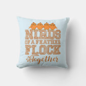 羽毛の傷 クッション (正面)