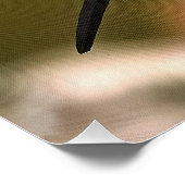 羽毛の冠を持つ美しいフーポー鳥 ポスター (コーナー)