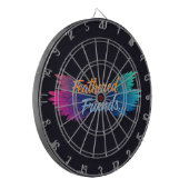 羽毛の友人 ダーツボード (正面左)