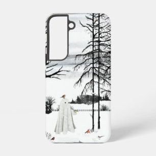 羽毛の友人 SAMSUNG GALAXY S22ケース