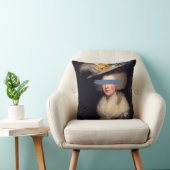 羽毛の帽子、変更されたアート、装飾用クッション クッション (椅子)