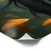 羽毛の戦士の妖精の芸術 ポスター (コーナー)