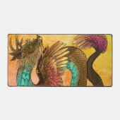 羽毛の竜 デスクマット (正面)