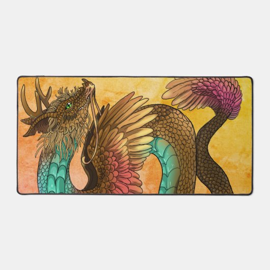 羽毛の竜 デスクマット (正面)