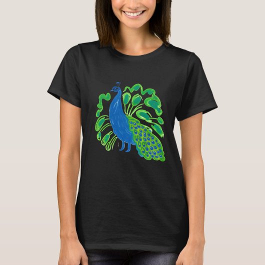 羽毛の色 Tシャツ (正面)