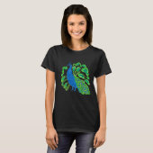 羽毛の色 Tシャツ (正面フル)
