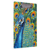 羽毛をつけられた孔雀I クリップボード (右)