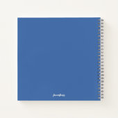 羽毛を持つ神秘的な女性SketchSpiralノート ノートブック (裏面)