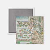 羽毛アステカ師 マグネット (正面/裏面)