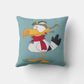 羽毛アビエーター枕 クッション (裏面)