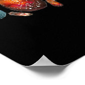 羽毛インディアン先住民プライド先住民 ポスター (角)