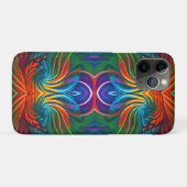 羽毛カラフル渦 Case-Mate iPhoneケース (裏面(横))