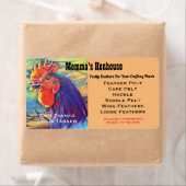 羽毛クラフトラベル ラベル (インサイチュ)