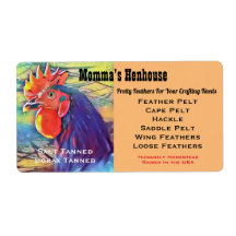 羽毛クラフトラベル